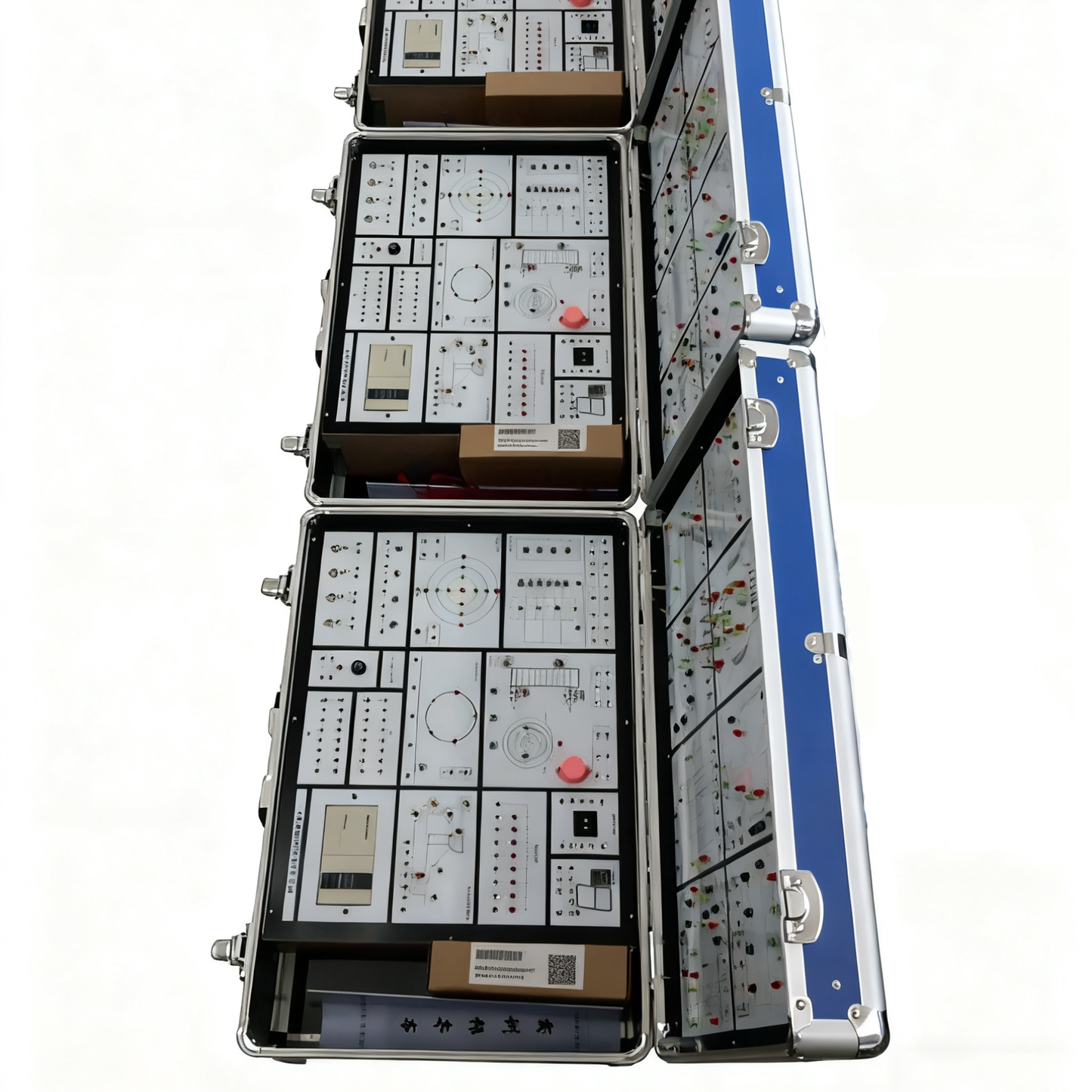 Mitsubishi FX1N PLC Training Experiment Box – Custom Siemens S7-1200 / Allen-Bradley Micro820 PLC Teaching Kit Available