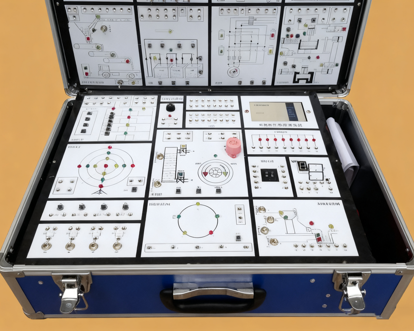 Portable Programmable Logic Controller (PLC) — Vocational Education Equipment Mitsubishi PLC Training Kit for Schools