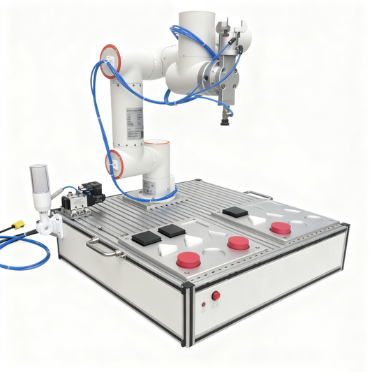AI-Driven Collaborative Robotic Sorting Training Platform