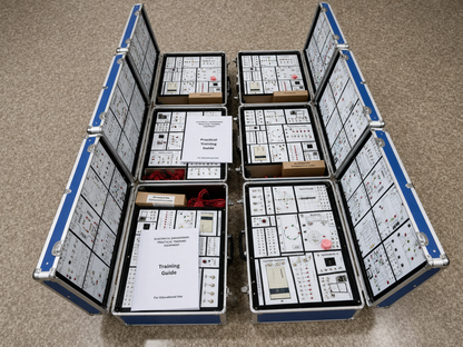 Mitsubishi FX1N PLC Training Experiment Box – Custom Siemens S7-1200 / Allen-Bradley Micro820 PLC Teaching Kit Available