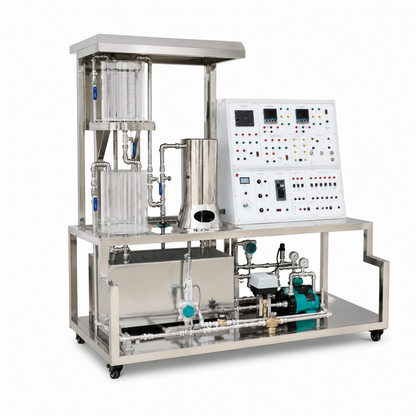 PLC Process Control Trainer for Level, Flow, Temperature & Pressure PID Control