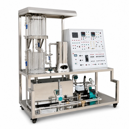 PLC Process Control Trainer for Level, Flow, Temperature & Pressure PID Control