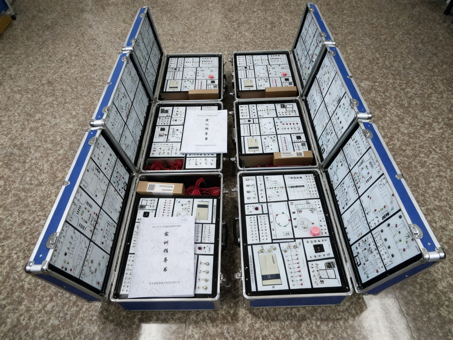 Portable Programmable Logic Controller (PLC) — Vocational Education Equipment Mitsubishi PLC Training Kit for Schools